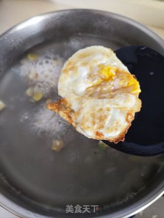 煎蛋菜心汤的做法步骤：6