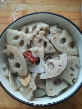 酸辣藕片的做法