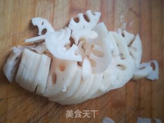 酸辣藕片的做法步骤：2
