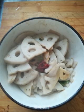 酸辣藕片的做法步骤：11