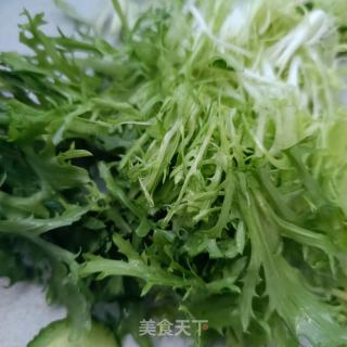 苦菊鸡蛋沙拉的做法步骤：1