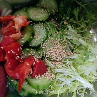 苦菊鸡蛋沙拉的做法步骤：5