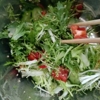 苦菊鸡蛋沙拉的做法步骤：6