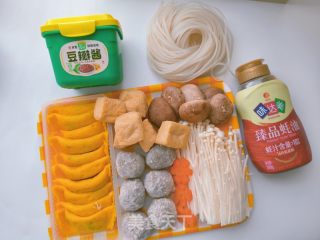 牛肉丸红薯粉小暖锅的做法步骤：1