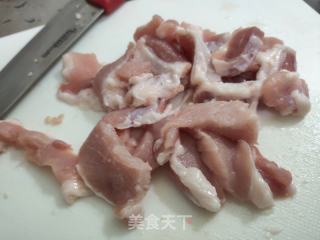 猪肉炒甜豆的做法步骤：1