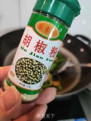 猪肉炒甜豆的做法步骤：8