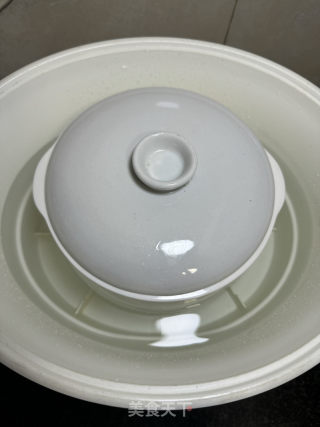 虫草西洋参炖龙骨的做法步骤：6