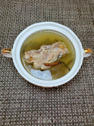 虫草西洋参炖龙骨的做法步骤：8