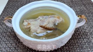 虫草西洋参炖龙骨的做法步骤：9