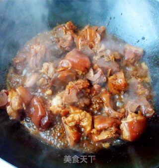 辣烧猪蹄的做法步骤：8
