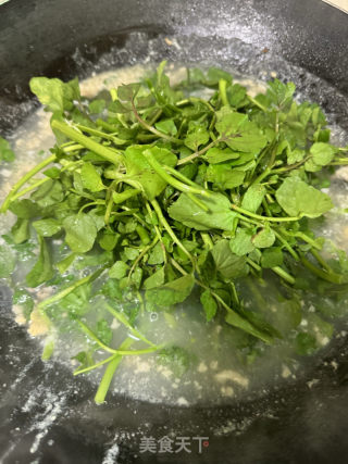 上汤西洋菜的做法步骤：10