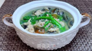 上汤西洋菜的做法步骤：12