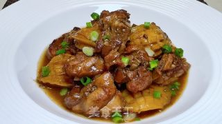 鲍鱼焖鸡的做法步骤：24