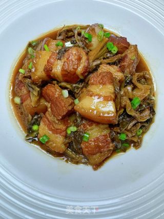 梅菜焖五花肉的做法步骤：14