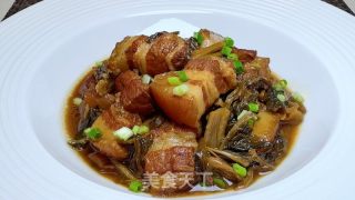 梅菜焖五花肉的做法步骤：15
