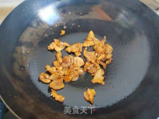 冬笋儿菜炒肉片的做法步骤：3
