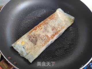 香菜豆腐鸡蛋饼的做法步骤：9