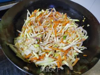 什锦蔬菜炒牛肉的做法步骤：7
