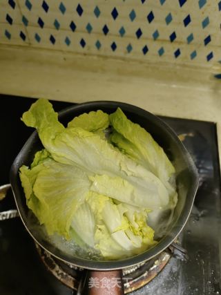 生菜煮水饺的做法步骤：6