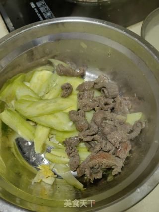 黄瓜拌肉片的做法步骤：6