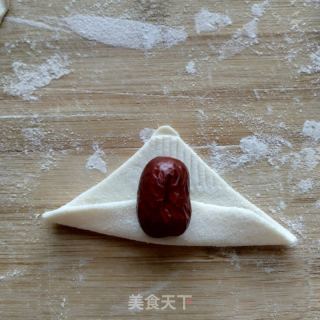 枣花馒头的做法步骤：15