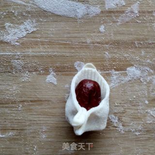 枣花馒头的做法步骤：16