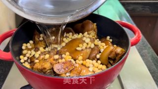 黄豆焖猪脚的做法步骤：8