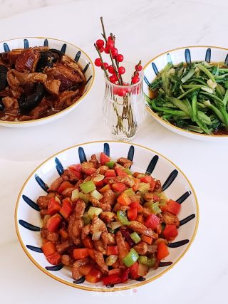 酸爽开胃泡菜萝卜炒鸡脯肉