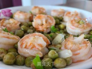 豌豆虾仁的做法