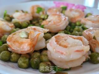 豌豆虾仁的做法步骤：8