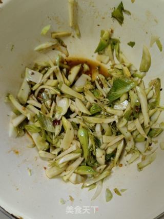 凉拌儿菜丝的做法步骤：5