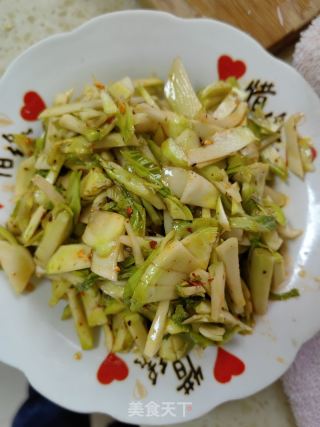 凉拌儿菜丝的做法步骤：6
