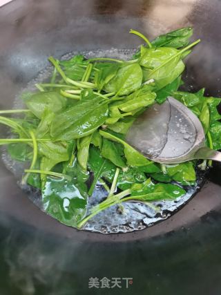 凉拌菠菜的做法步骤：4