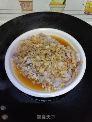 肌顶肉蒸金针菇的做法步骤：8