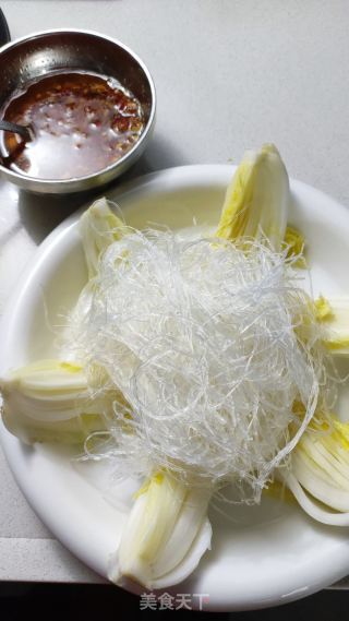 粉丝蒜蓉蒸娃娃菜的做法步骤：10