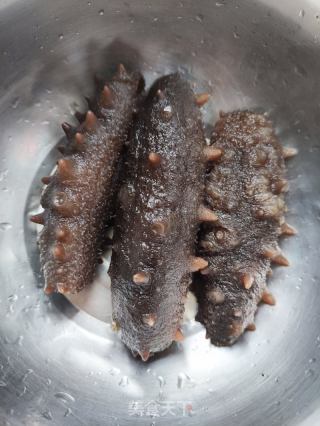 瘦肉海参炖乌鸡的做法步骤：3