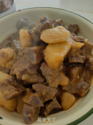 土豆烧牛肉的做法步骤：6