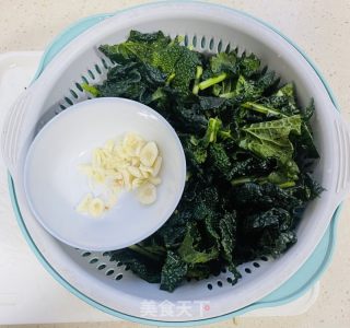 清炒徐州苔菜的做法步骤：1