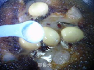 鸡蛋烧大排的做法步骤：9