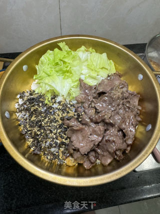 生菜牛肉拌饭的做法步骤：8