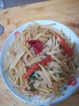 酸辣土豆丝的做法步骤：5