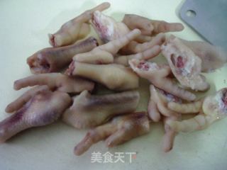 梅干菜豆腐鸡爪煲的做法步骤：4