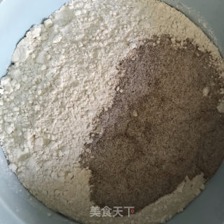 三色藜麦馒头的做法步骤：2