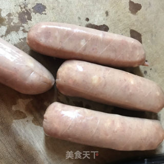 烤香肠的做法步骤：2