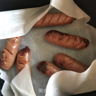 烤香肠的做法步骤：5