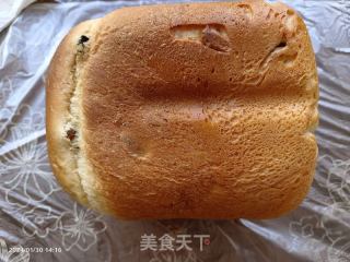 东菱面包机之提子吐司面包的做法步骤：15