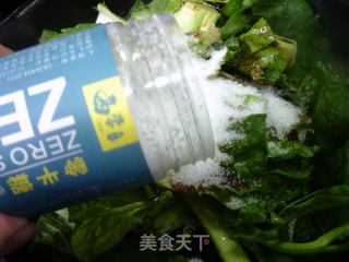 大排烧天菜芯的做法步骤：9