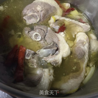 清炖羊后腿肉的做法步骤：9