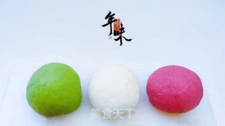 福字馒头的做法步骤：2