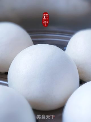 福字馒头的做法步骤：4
